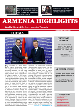 Armenia Highlights