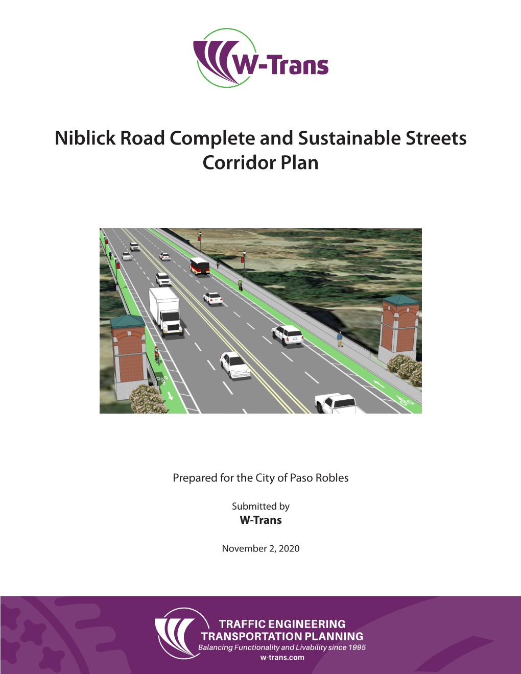 Niblick Road Complete and Sustainable Streets Corridor Plan