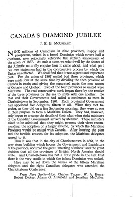 Canada's Diamond Jubilee J