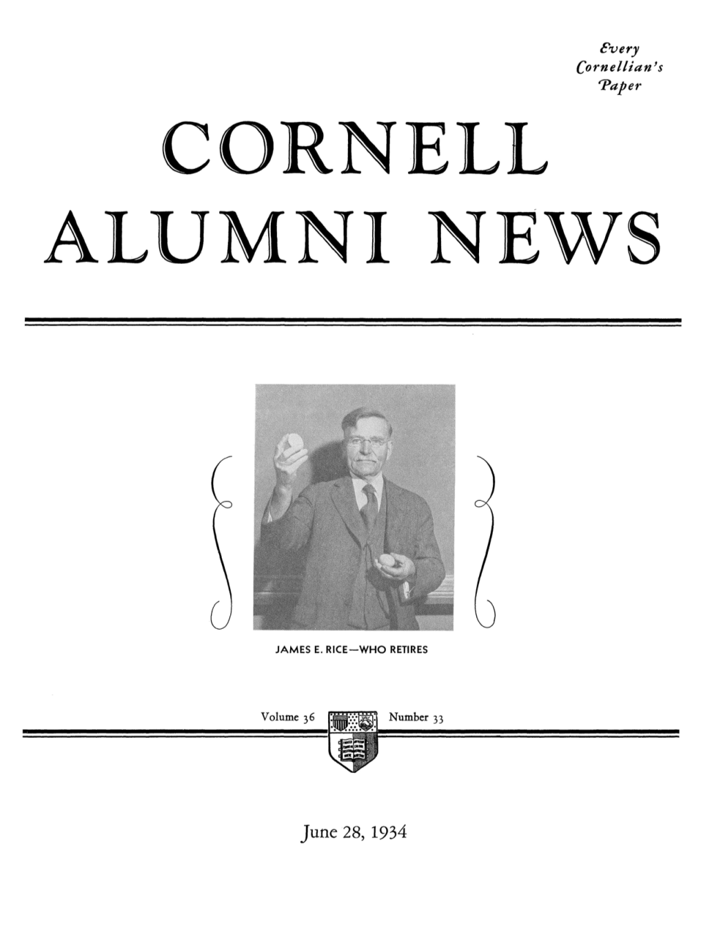 June 28, 1934 SHELDON PROFESSIONAL DIRECTORY COURT of CORNELL ALUMNI DORMITORY for MEN STUDENTS at CORNELL METROPOLITAN DISTRICT WALTER S.WING Ό7, Gen'l Sales Mgr