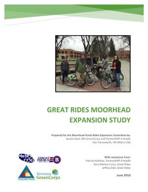 Great Rides Moorhead Expansion Study