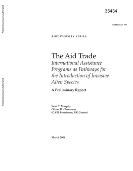 The Aid Trade International Assistance