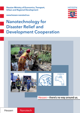 Nanotechnology for Disaster Relief and Development Cooperation
