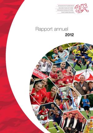 Rapport Annuel 2012 Rapport Annuel 012 2