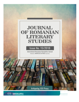 Journal of Romanian Literary Studies 2018