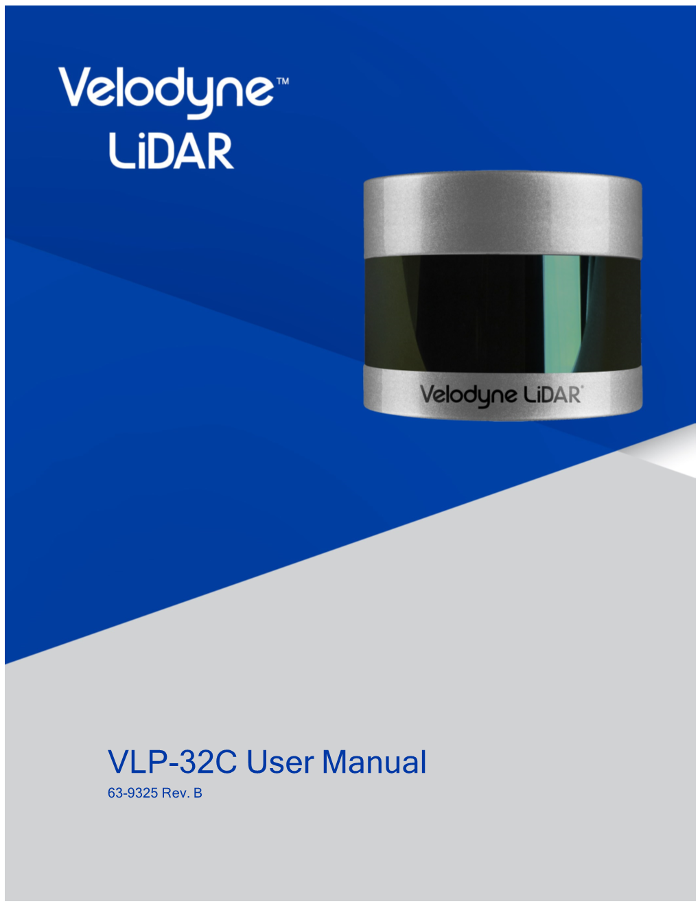 VLP-32C User Manual 63-9325 Rev