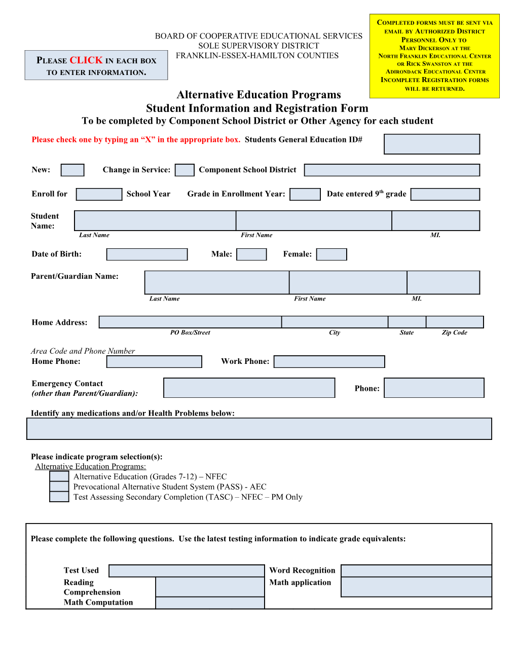 Board of Cooperative Educational Services