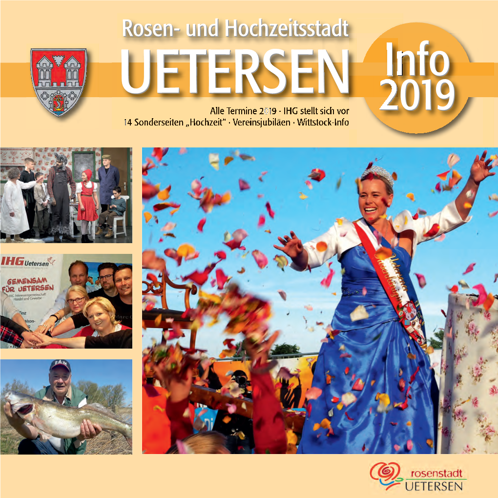 Info 2019 Uetersen - Grußwort 3 Die Stadt, Uetersen 4 - 11