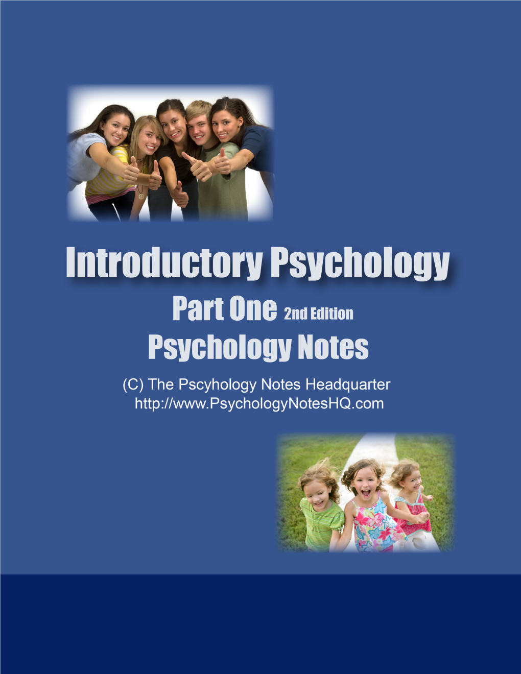 Part One Psychology Notes Ebook