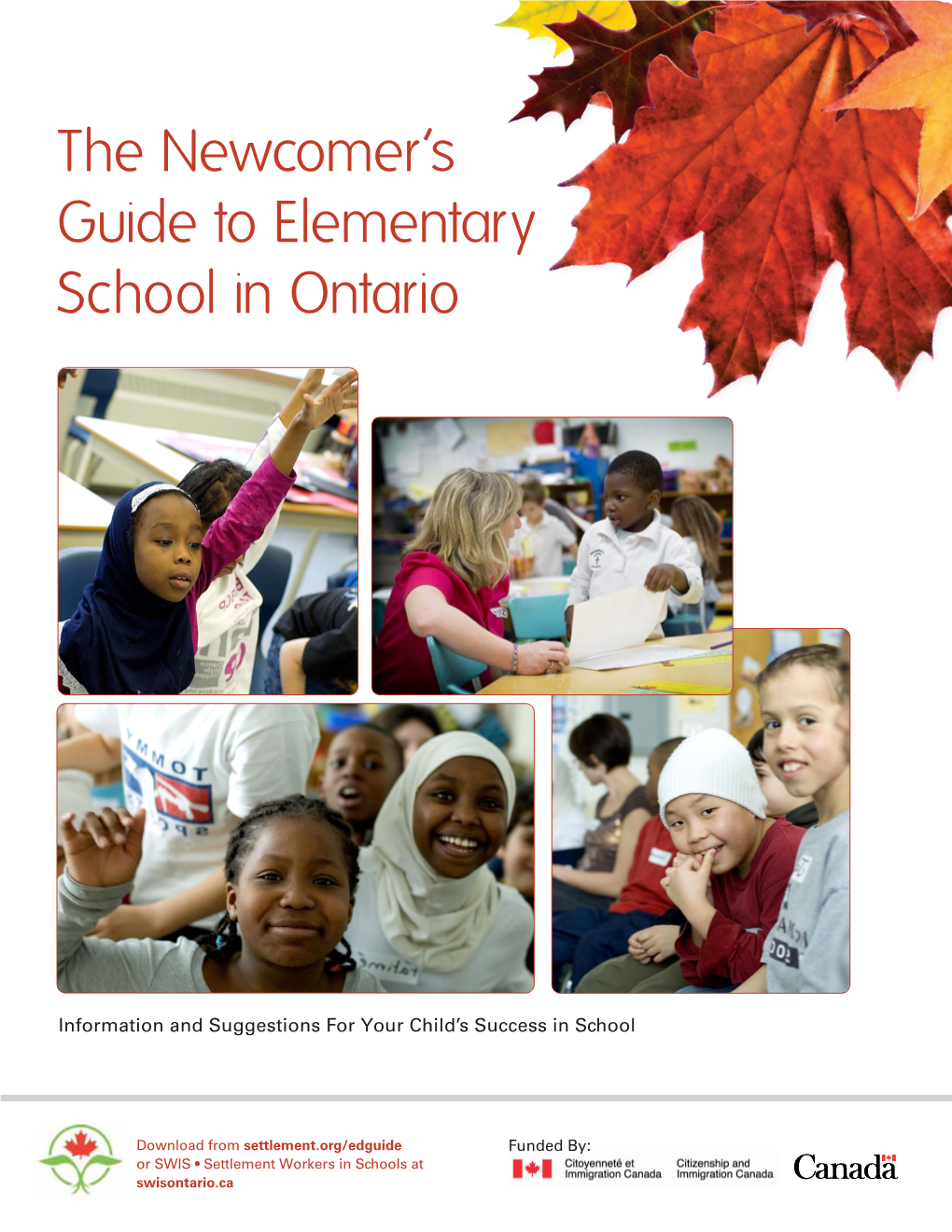 The Newcomer's Guide to Elementary School in Ontario