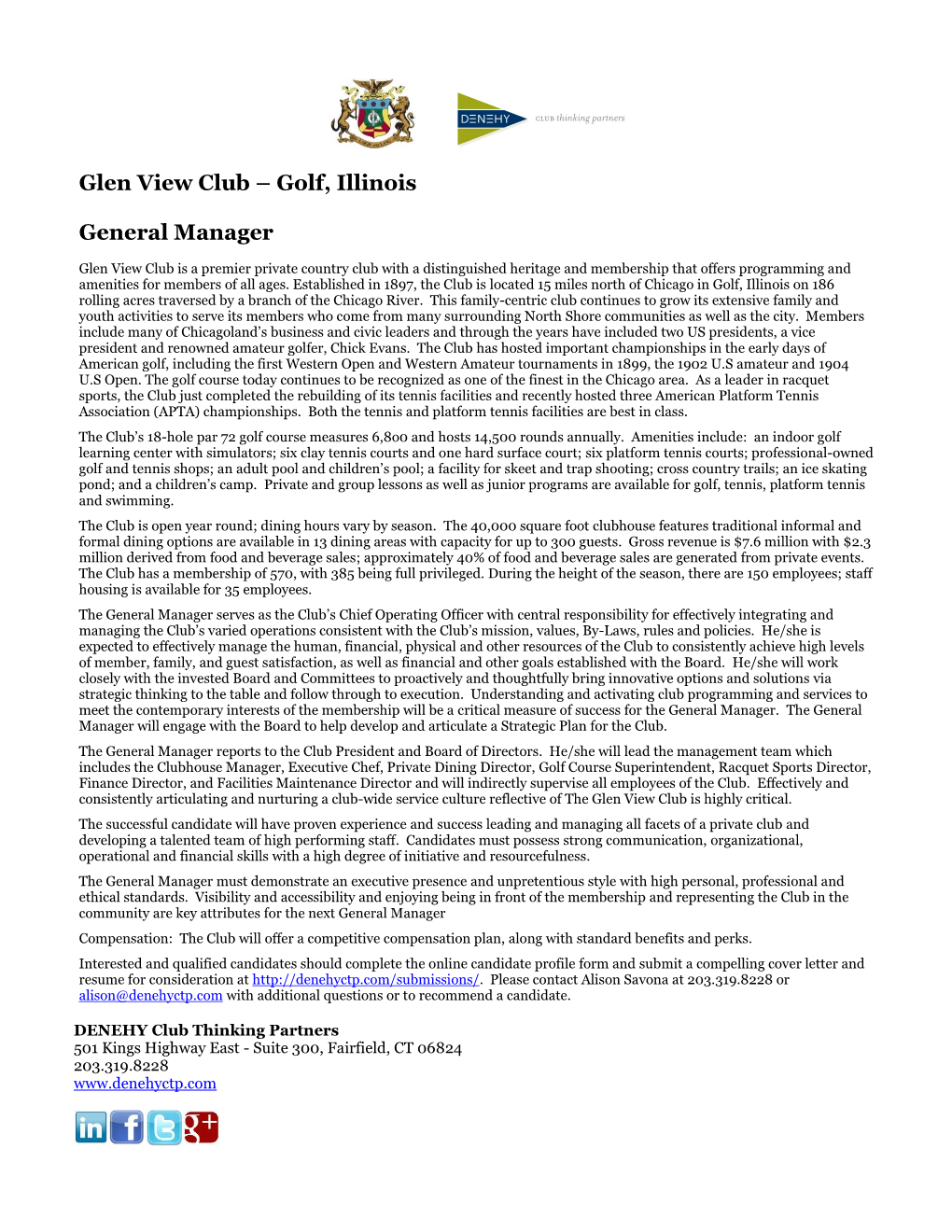 Glen View Club – Golf, Illinois