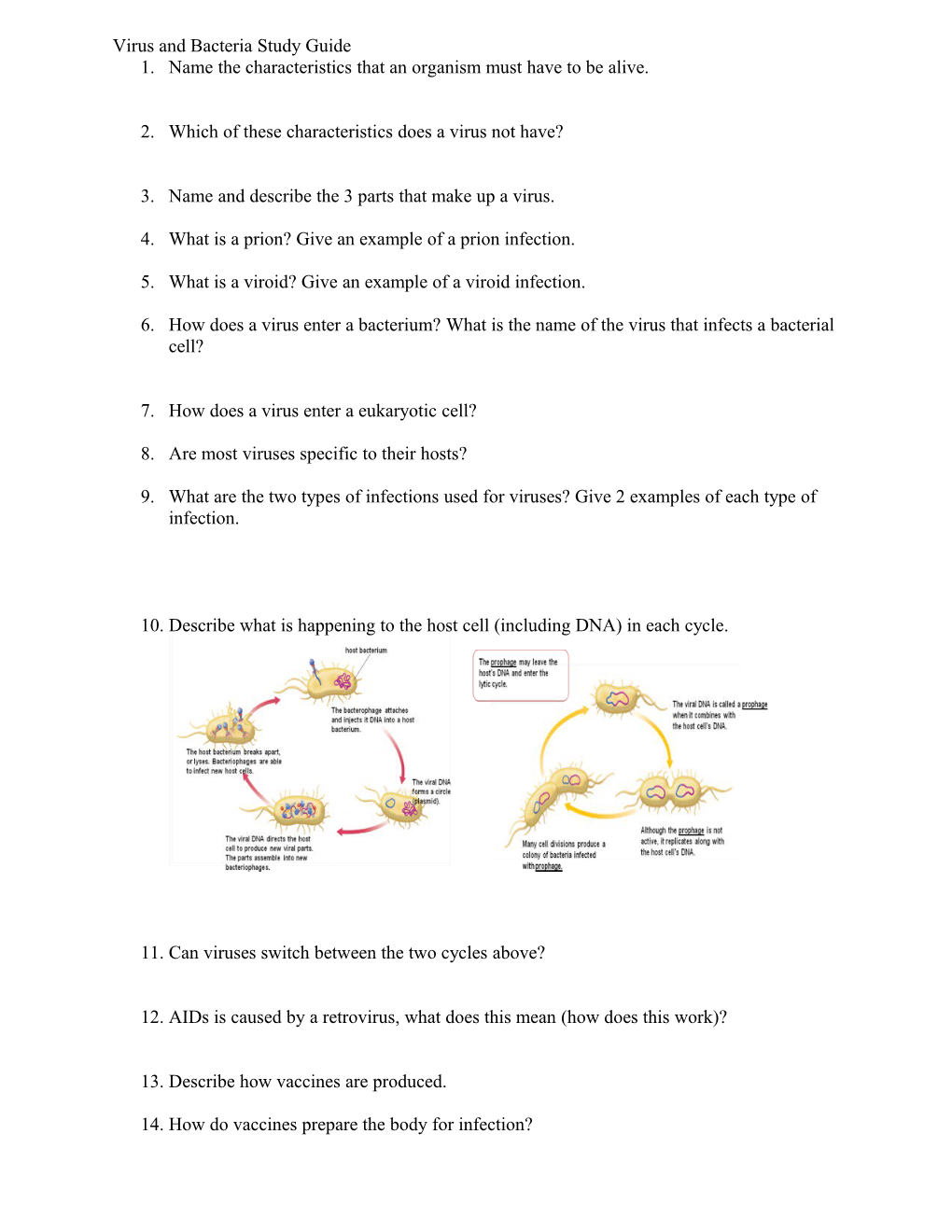 College Prep Chapter 19 Study Guide