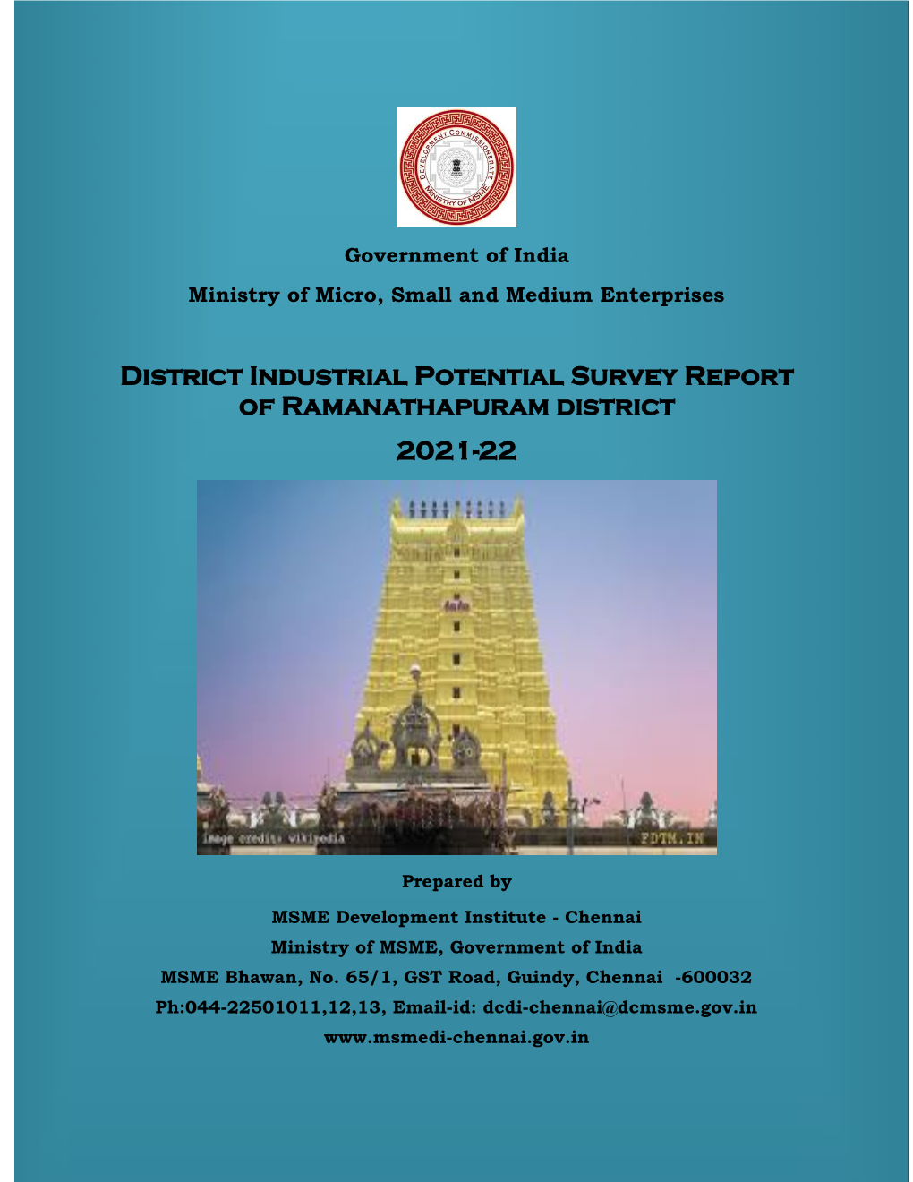 Ramanathapuram District 2021-22