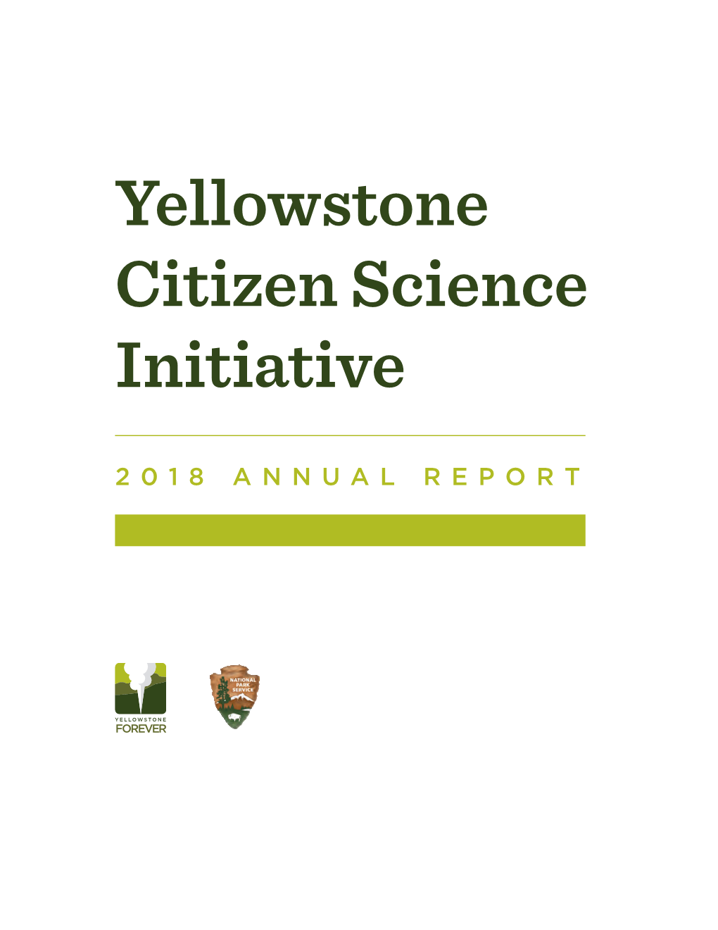 Yellowstone Citizen Science Initiative