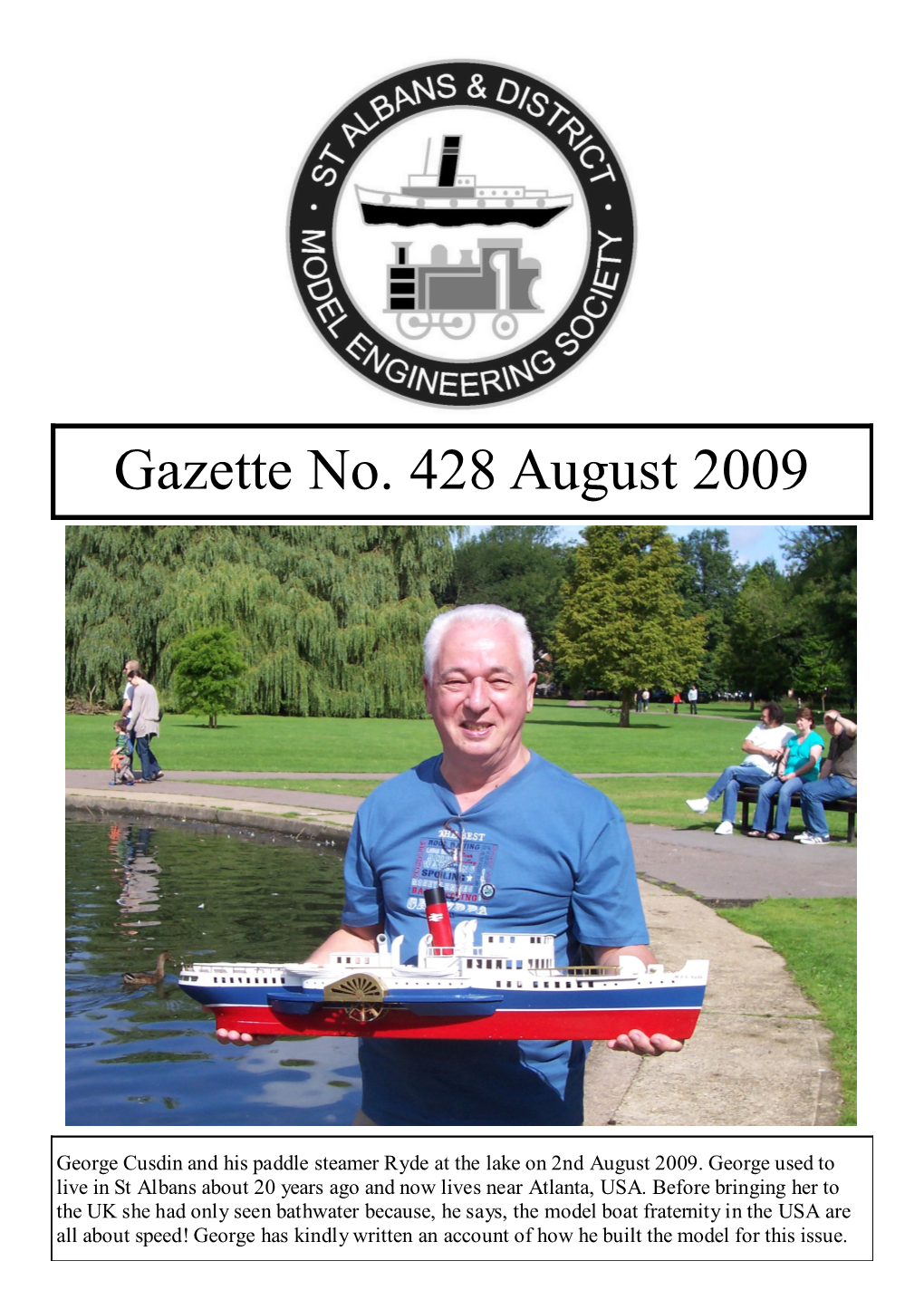 Gazette No. 428 August 2009