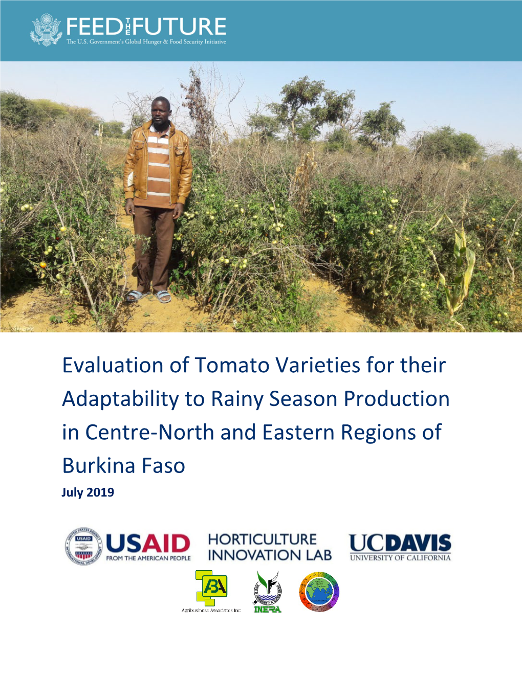 Burkina Faso Rainy Season Tomato Trial Report