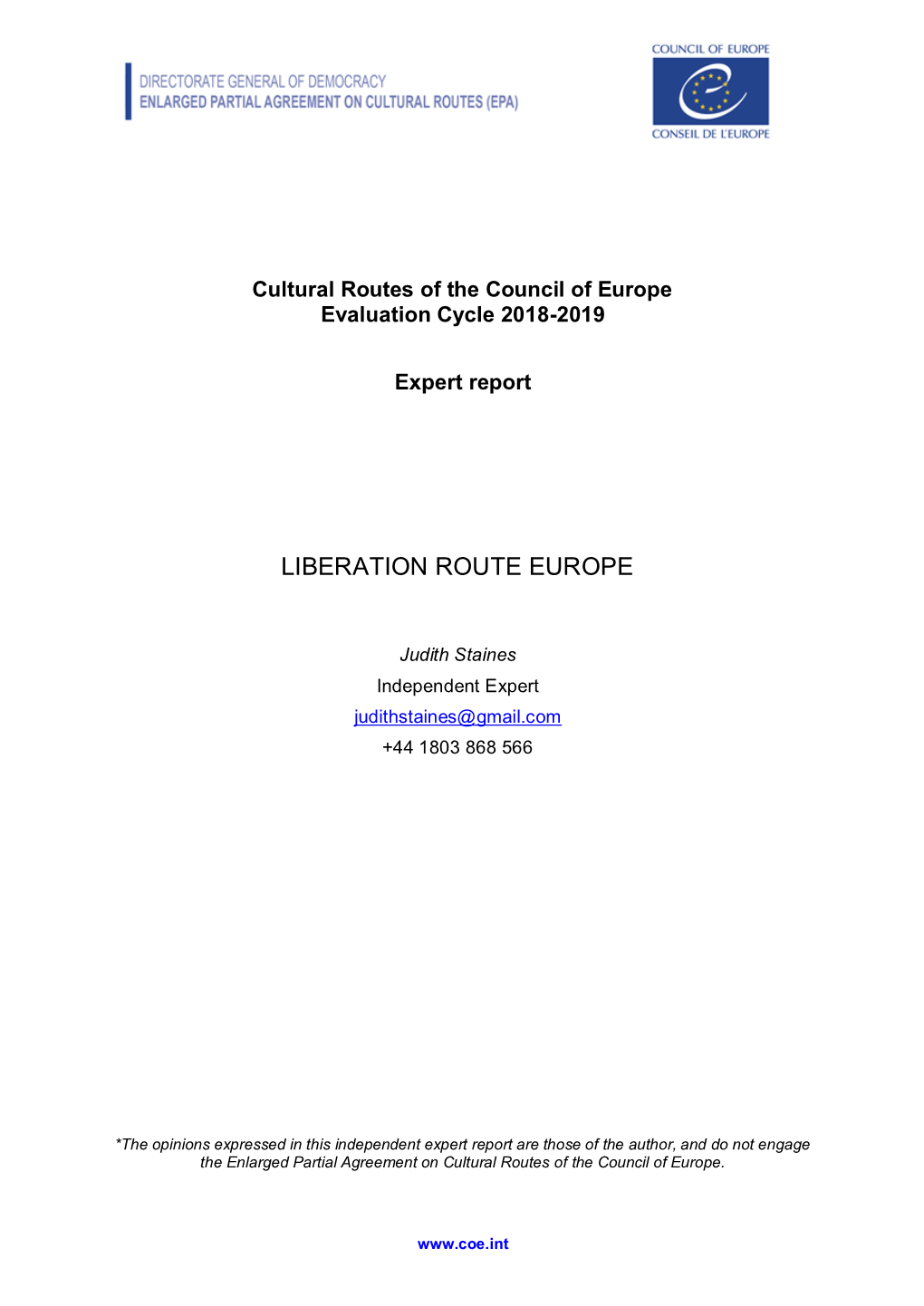 Liberation Route Europe