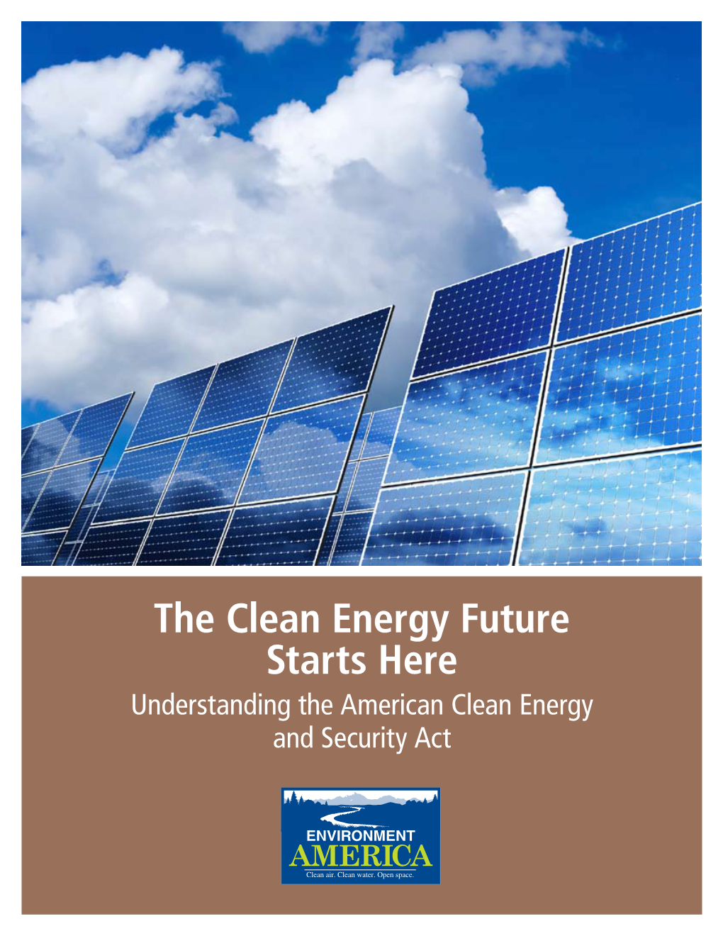 The Clean Energy Future Starts Here