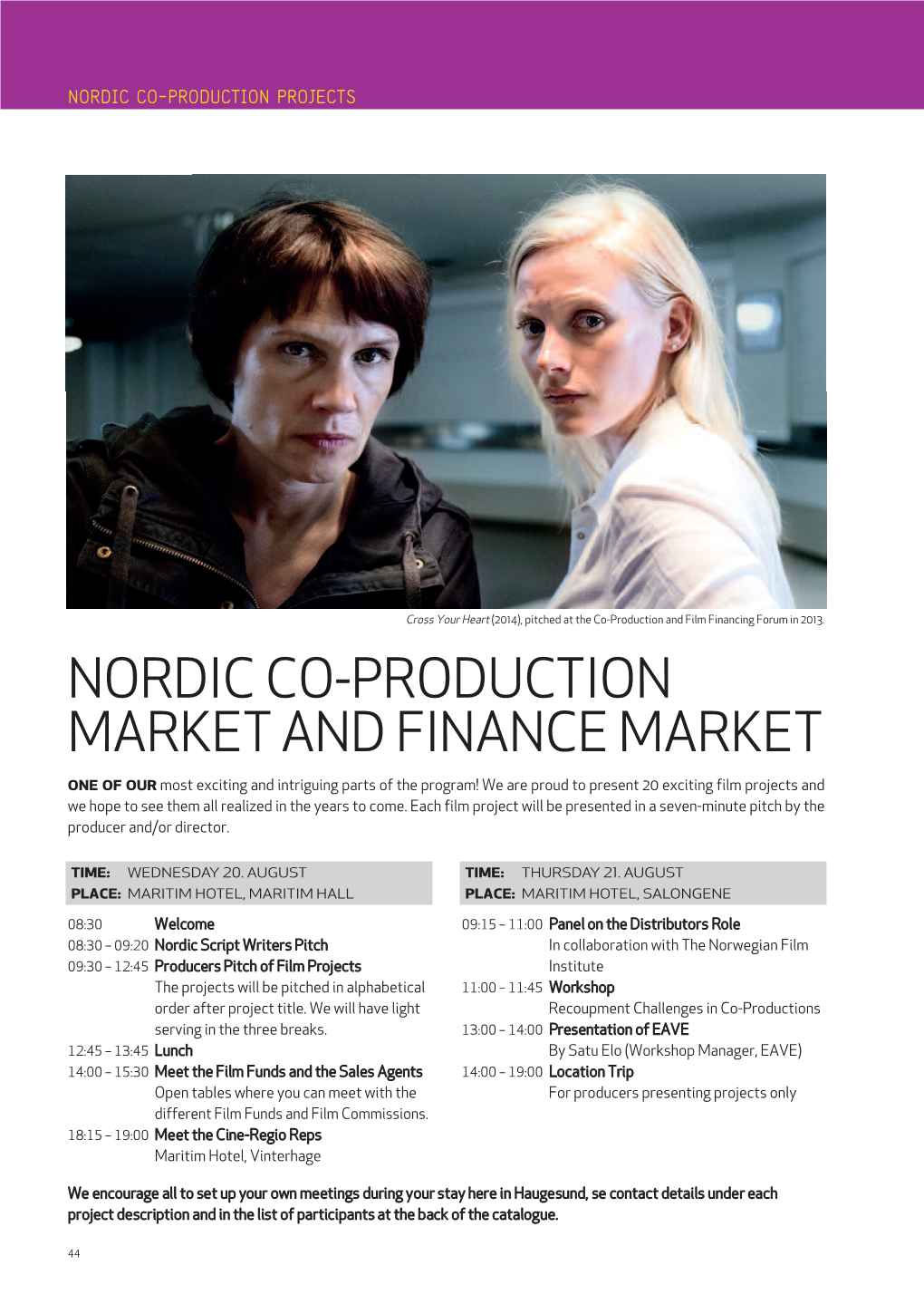 Nordic Co-Production and Finance Market