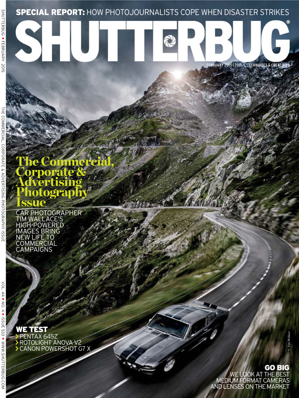Shutterbug • February 2015 the Commercial, Corporate & Advertising Photography Issue Vol