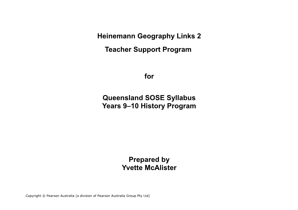 Heinemann Geography Links 2