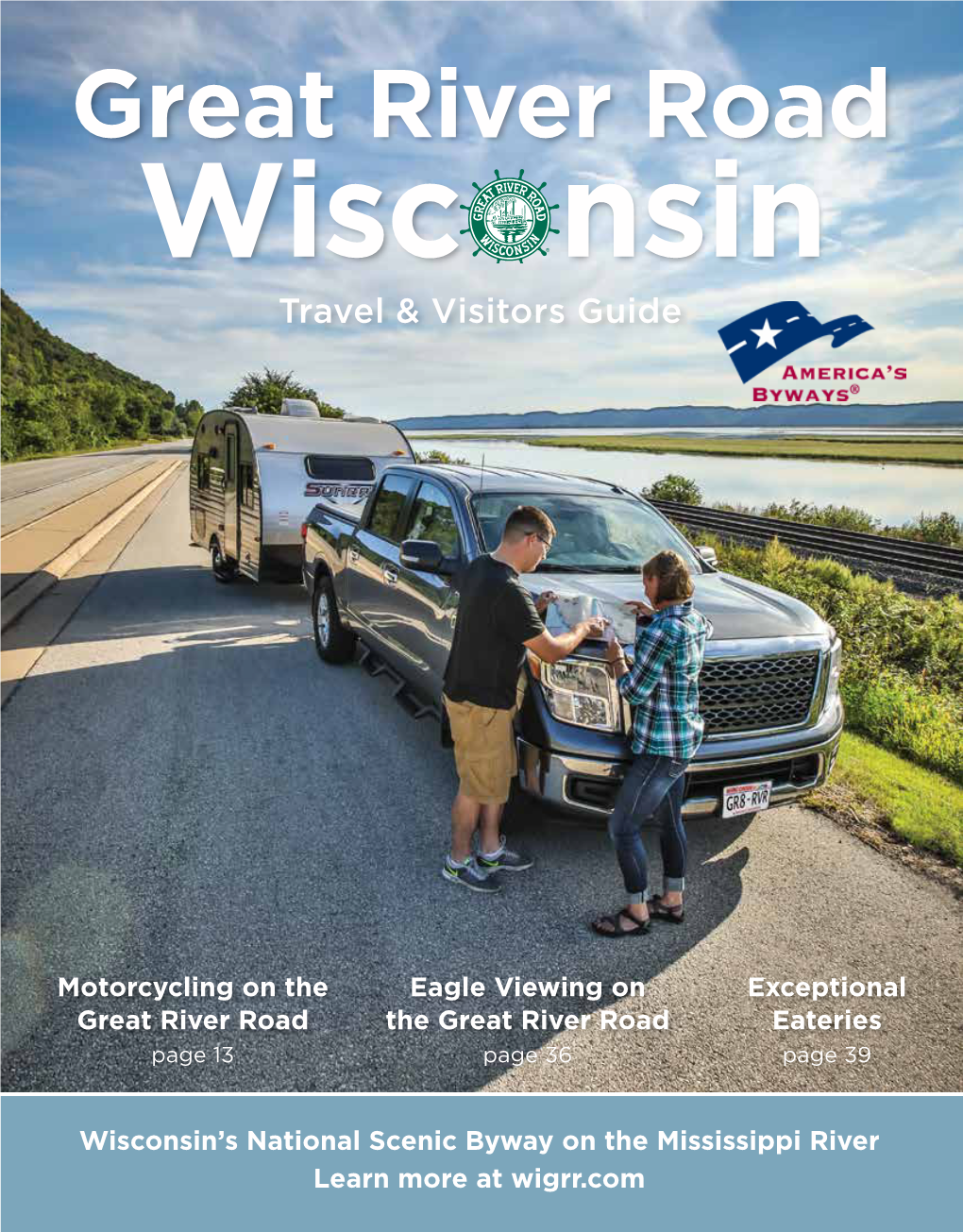 Wisconsin Great River Road Map