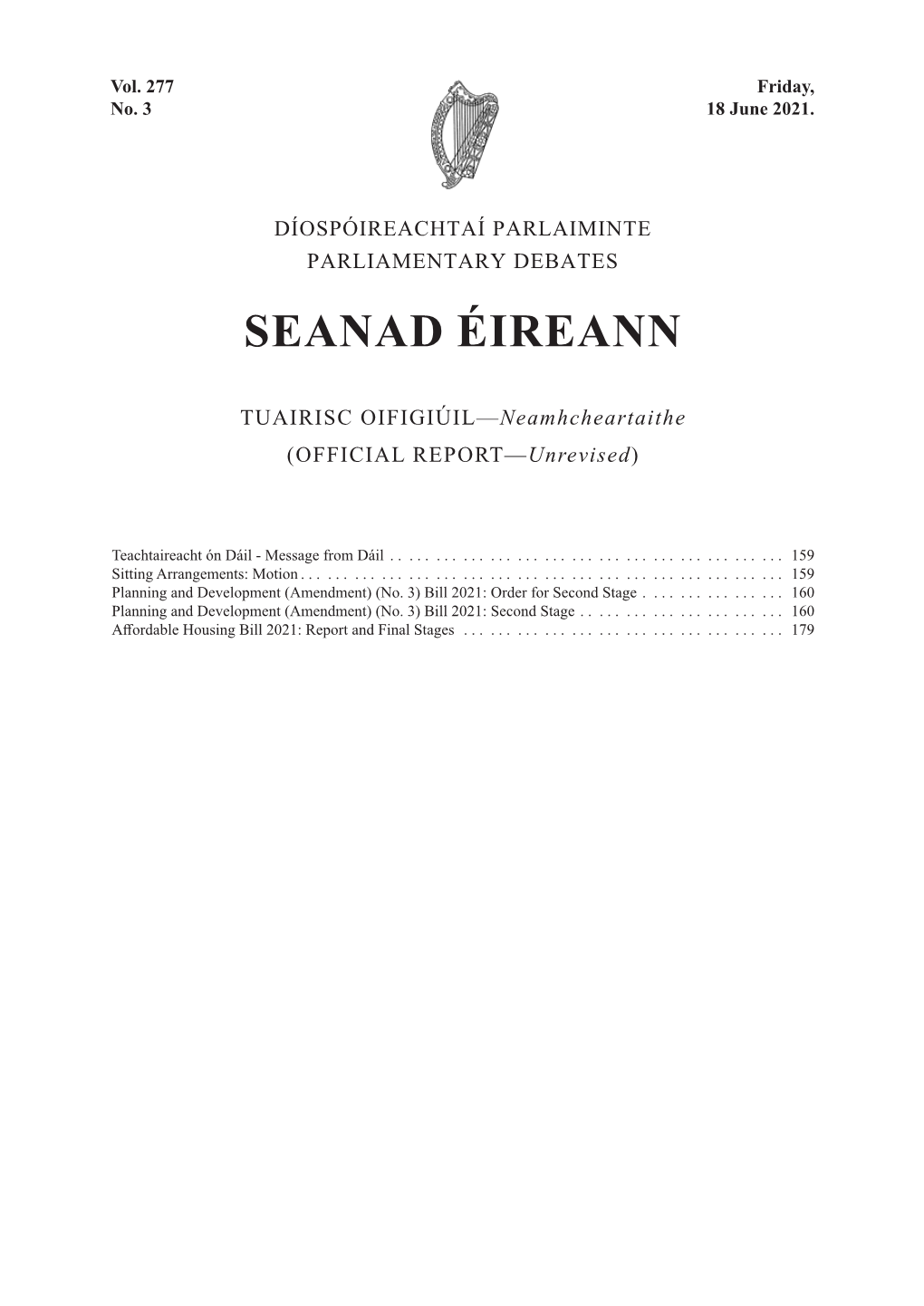 Seanad Éireann