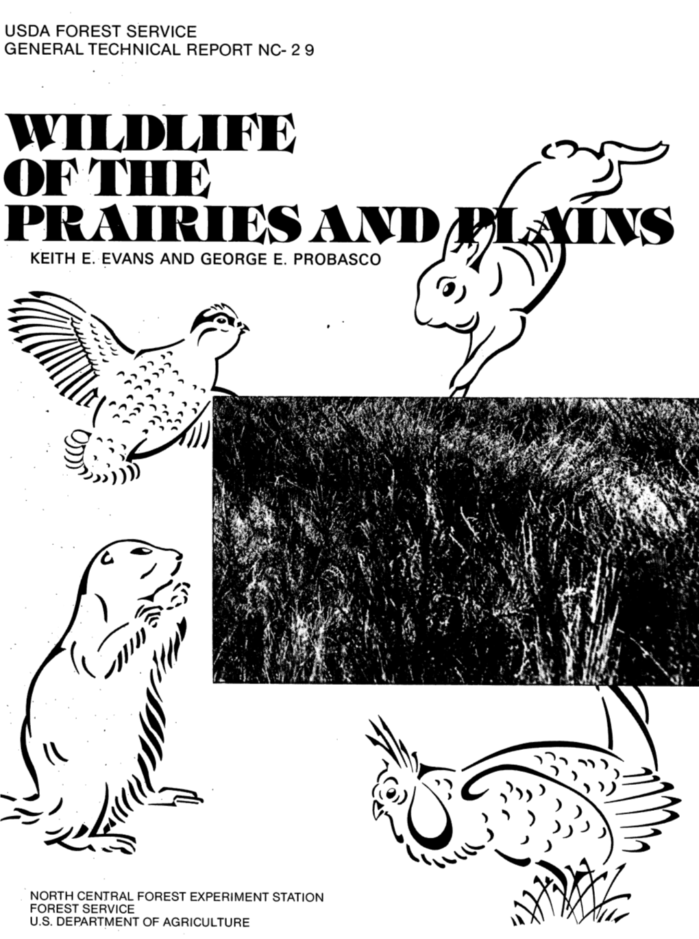 Wildlife of the Prairies Keith E-Evans and George E