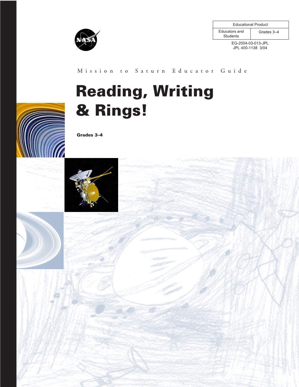 Reading, Writing and Rings Activity