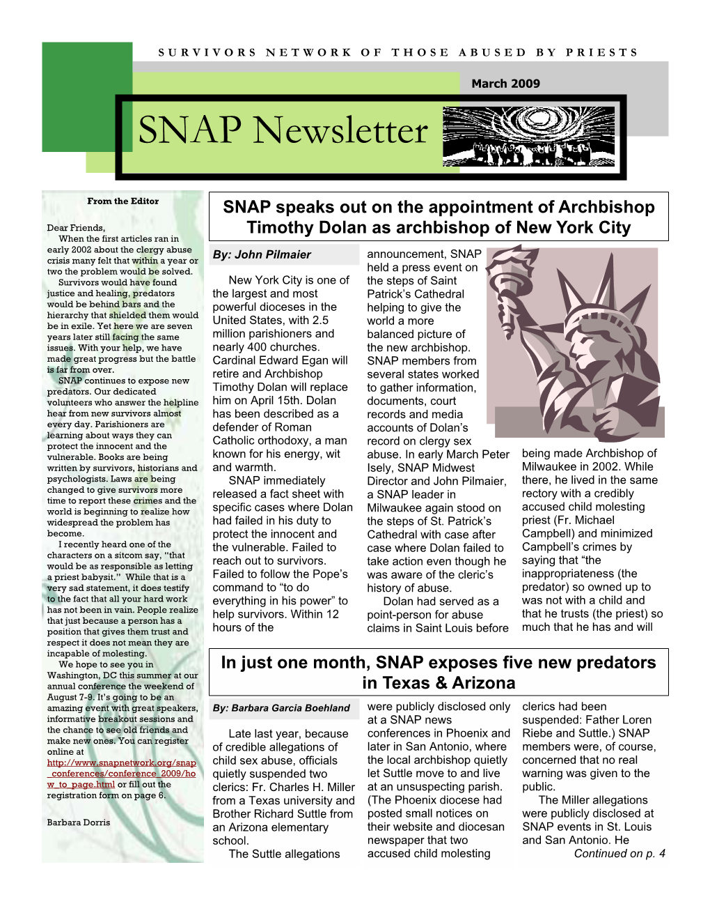 Newsletter March 09 Final