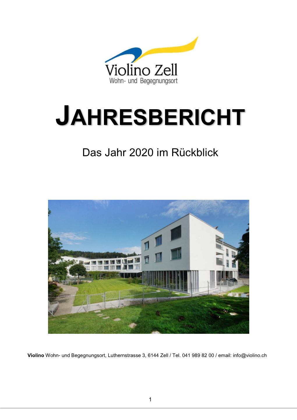 Jahresbericht 2020 Allegra Am 15