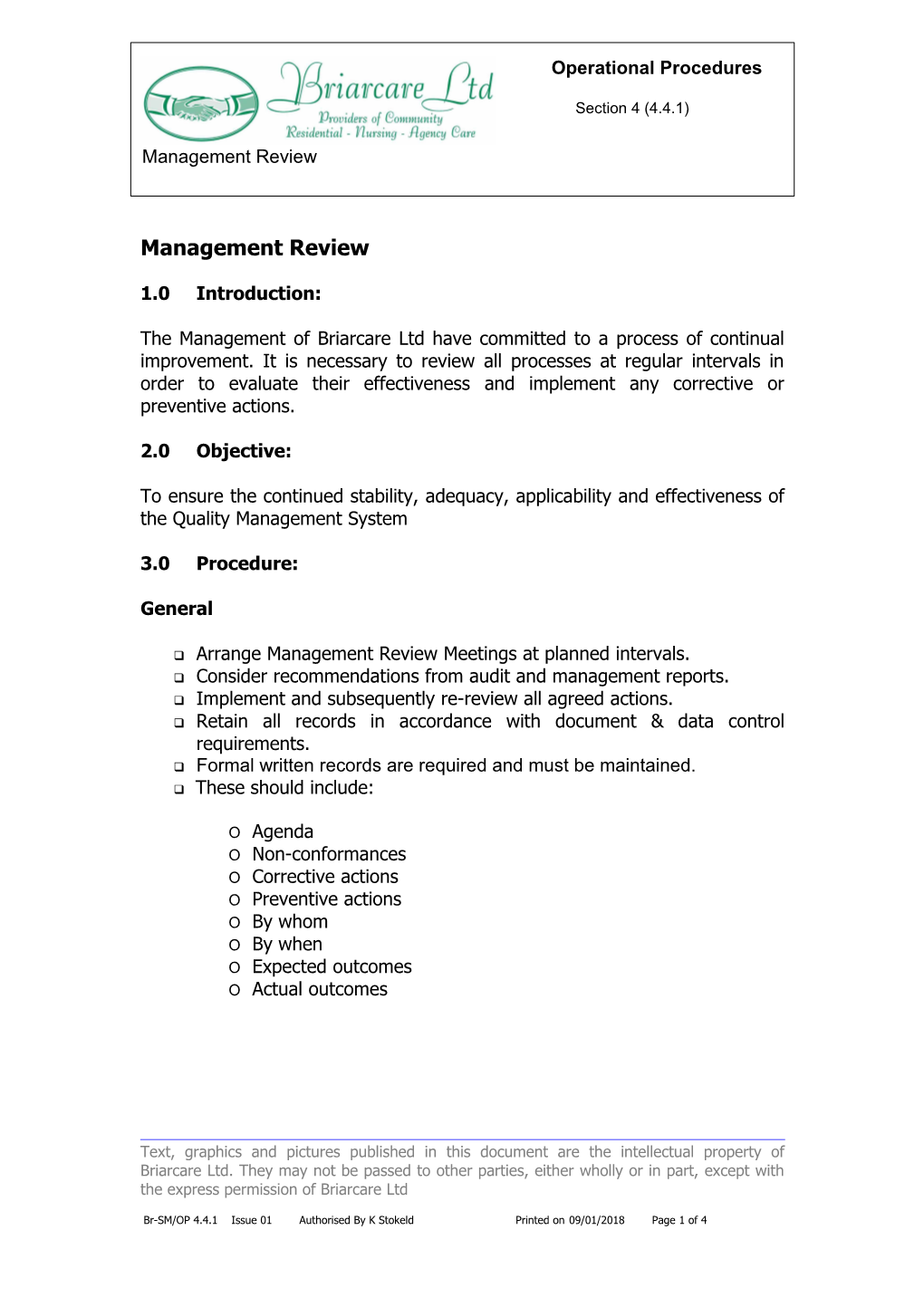 Management Review