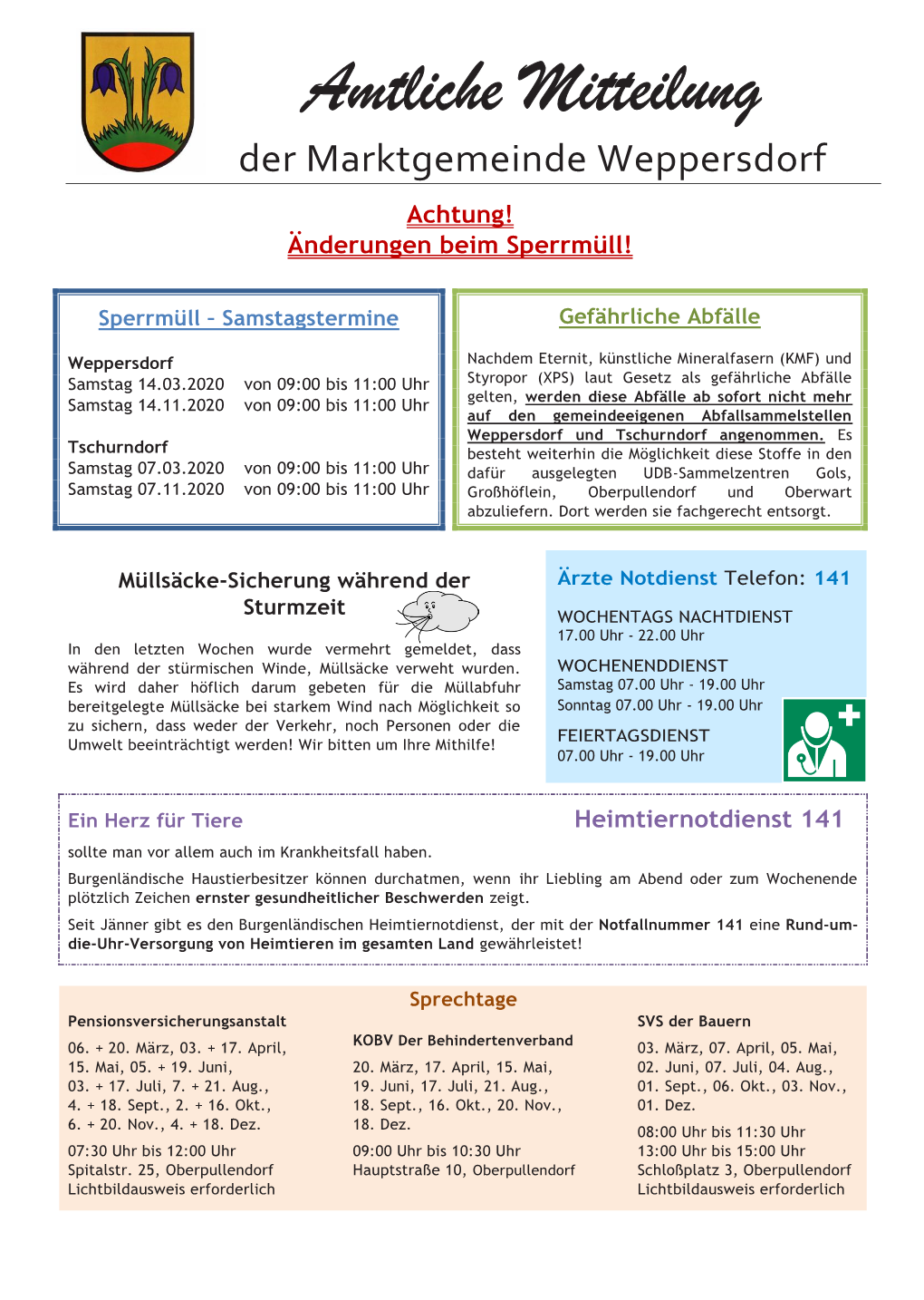 Gemeindenachrichten April 2019 A4 Final.Indd