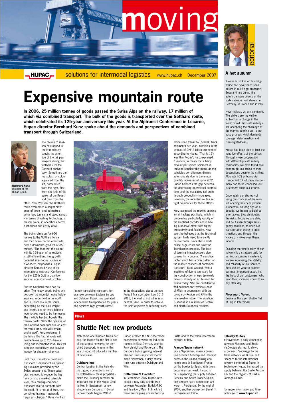 Expensive Mountain Route Germany, in France and in Italy