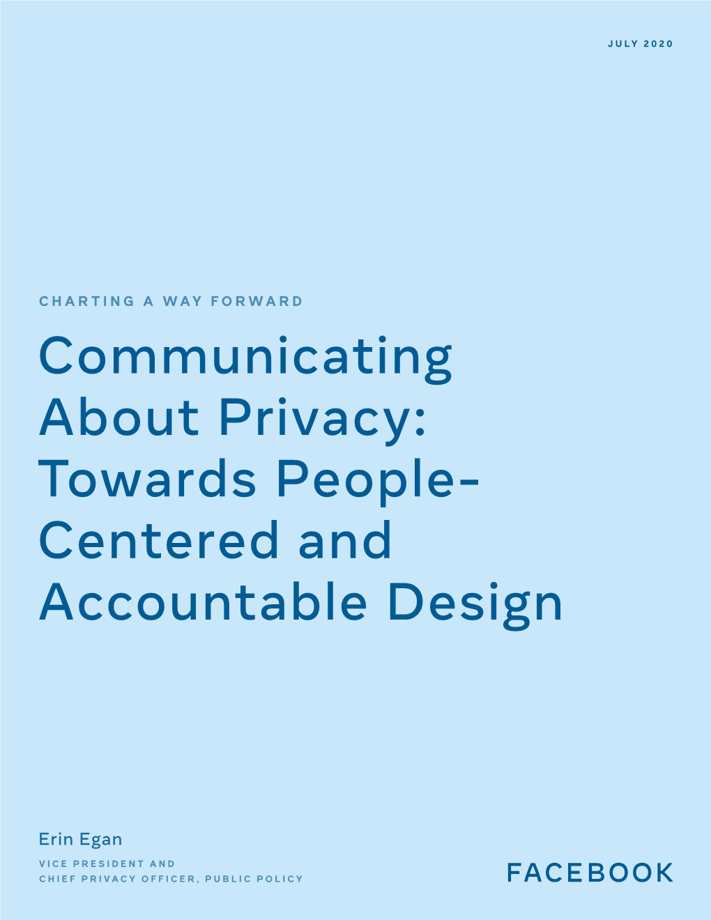 Communicating Towards People- Centered And