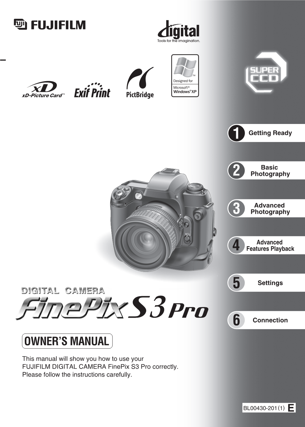 Finepix S3 Pro Manual