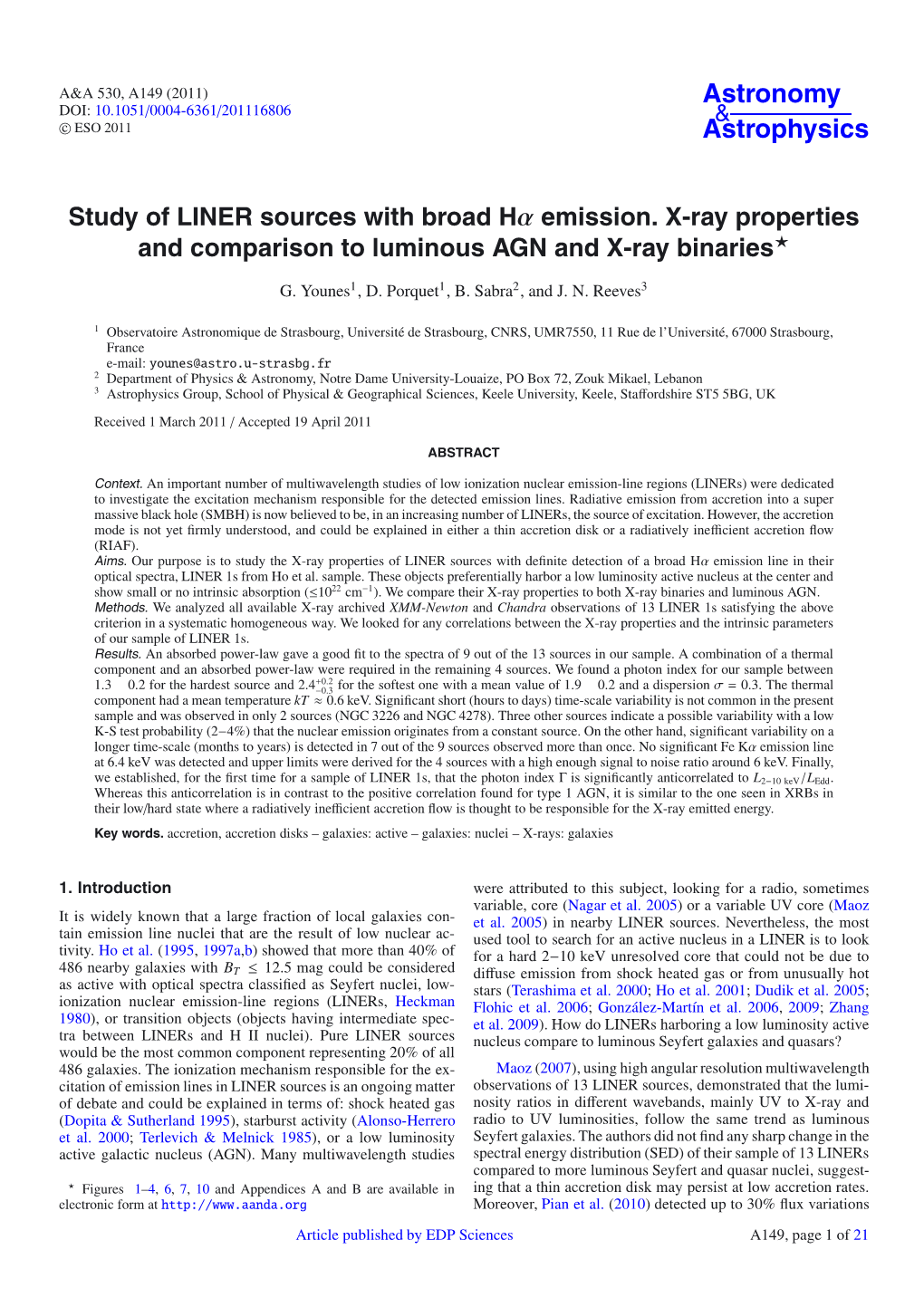 Study of LINER Sources with Broad Hα Emission