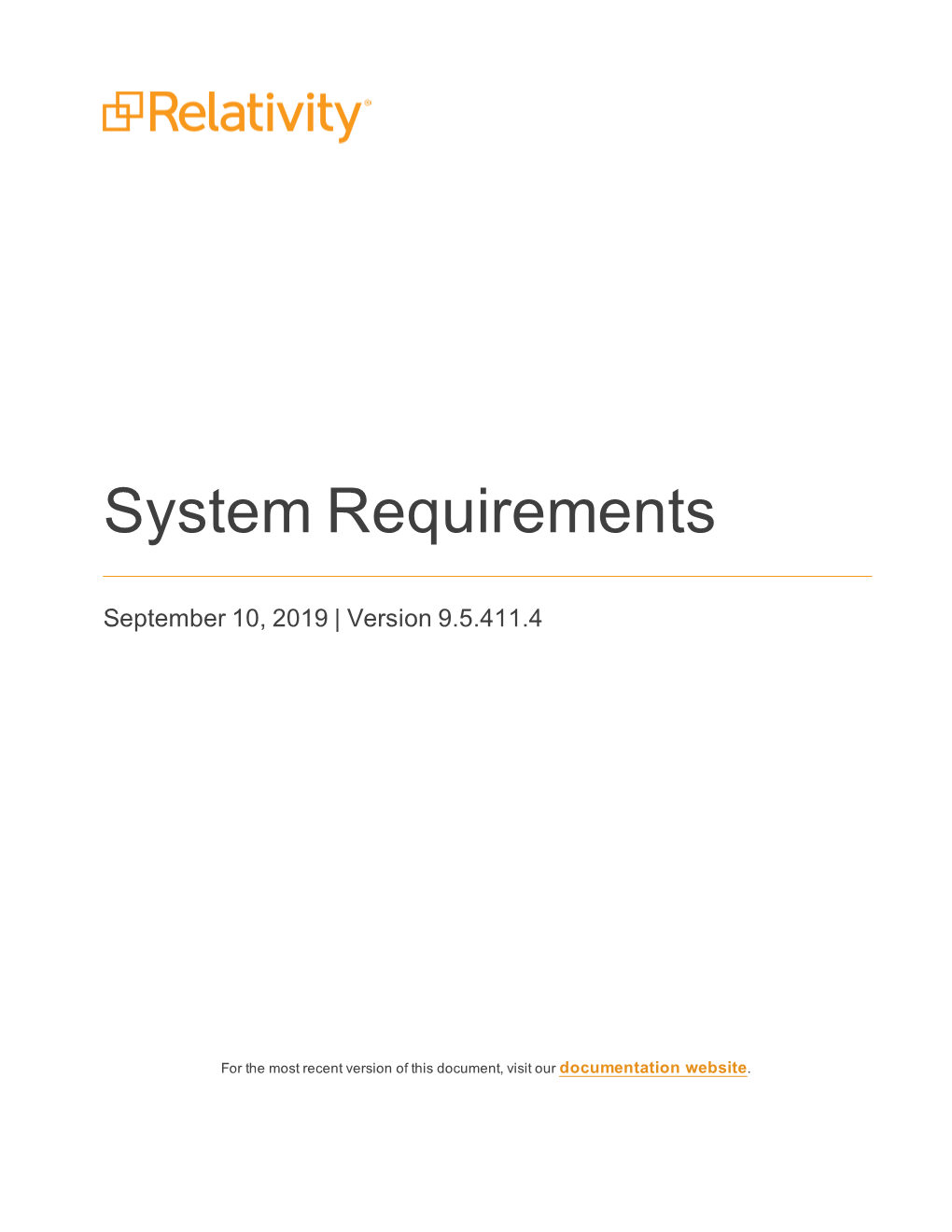 System Requirements