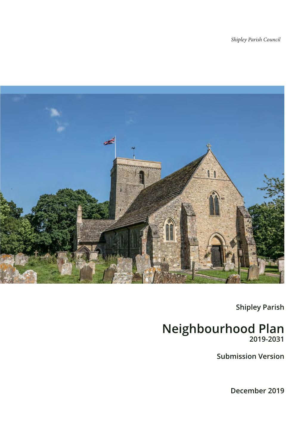 Shipley Neighbourhood Plan (Submission)