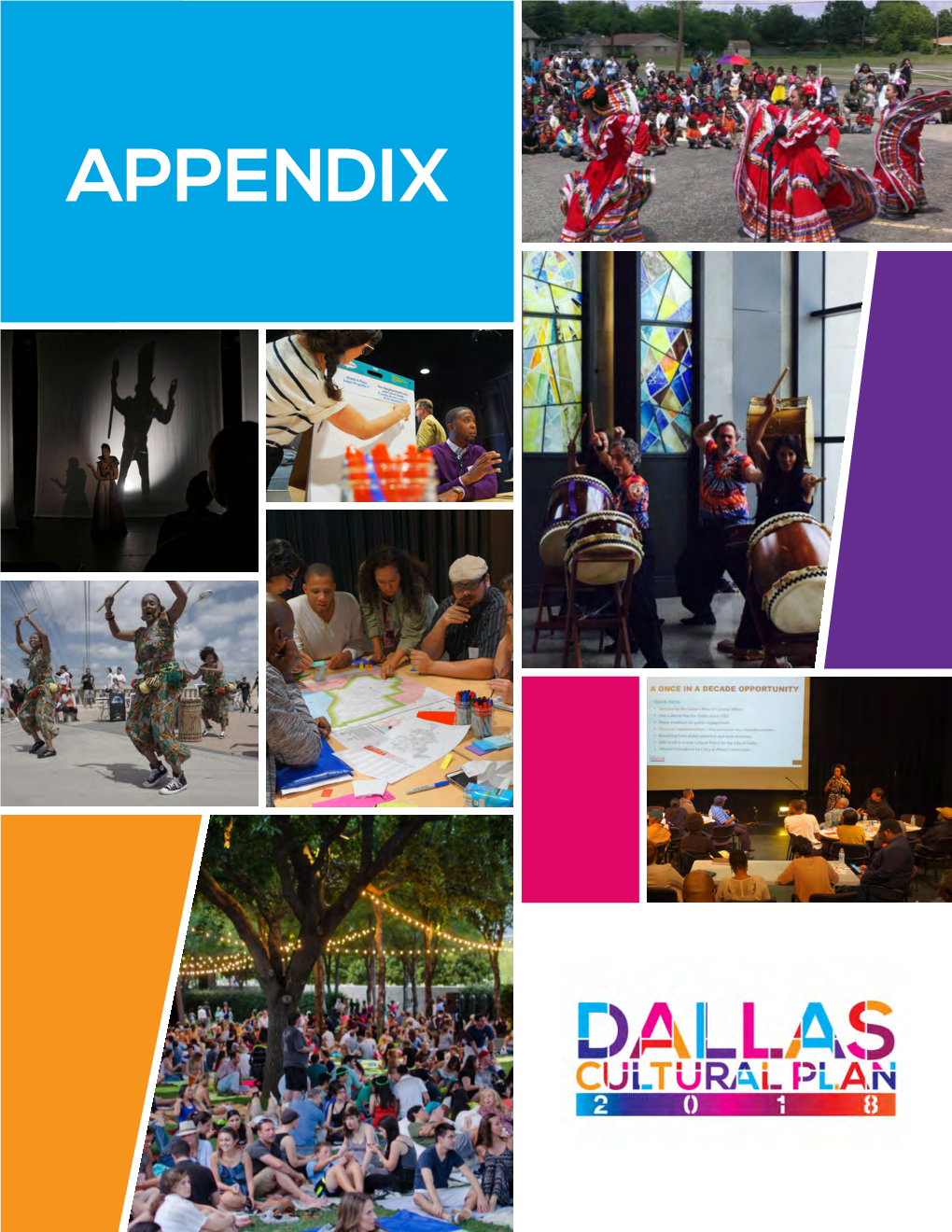 Appendix Appendix a Phase One a Findings Report Dallas Cultural Plan 3 Discussion Draft