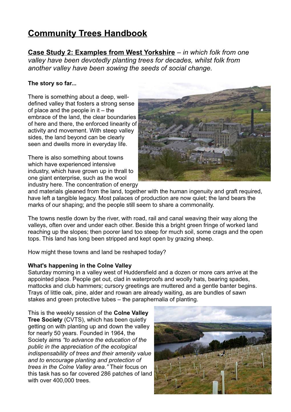 West Yorkshire Case Study