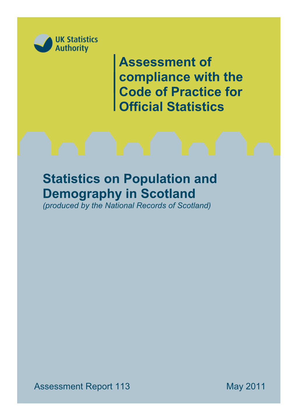 Assessment Report 113 May 2011