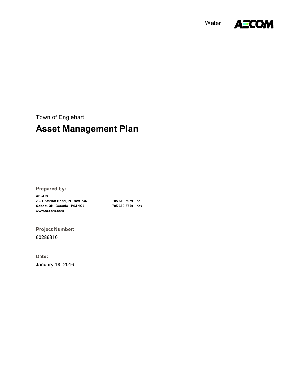 Asset Management Plan