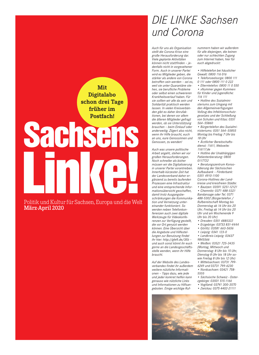 DIE LINKE Sachsen Und Corona