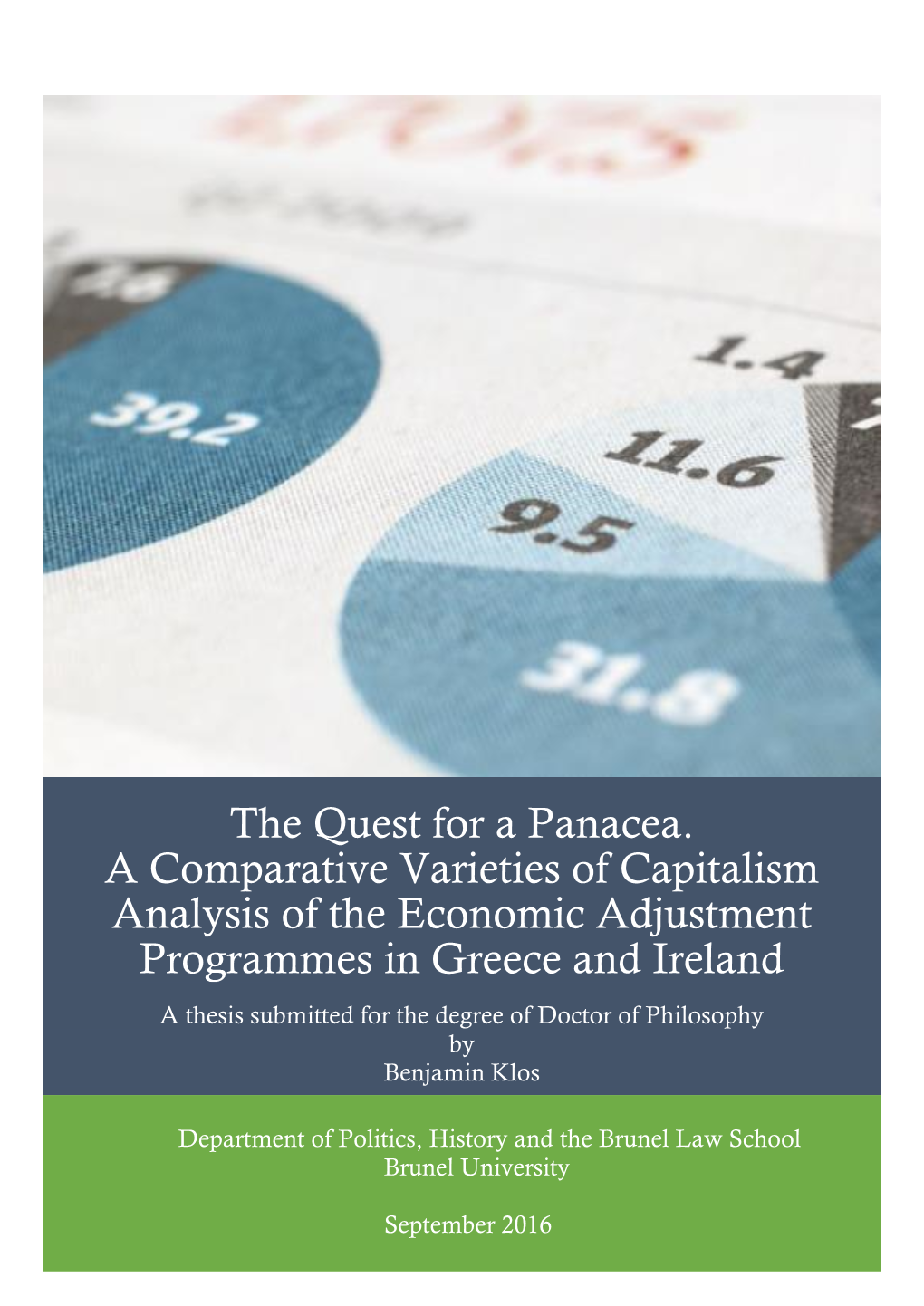 The Quest for a Panacea. a Comparative Varieties of Capitalism Analysis of the Economic Adjustment Progra