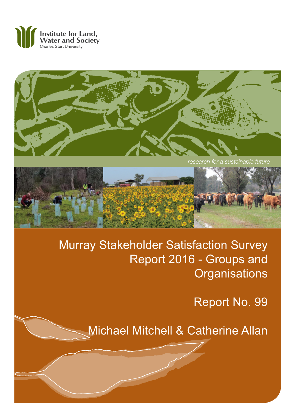 Murray Stakeholder Satisfaction Survey Report 2016 - Groups and Organisations