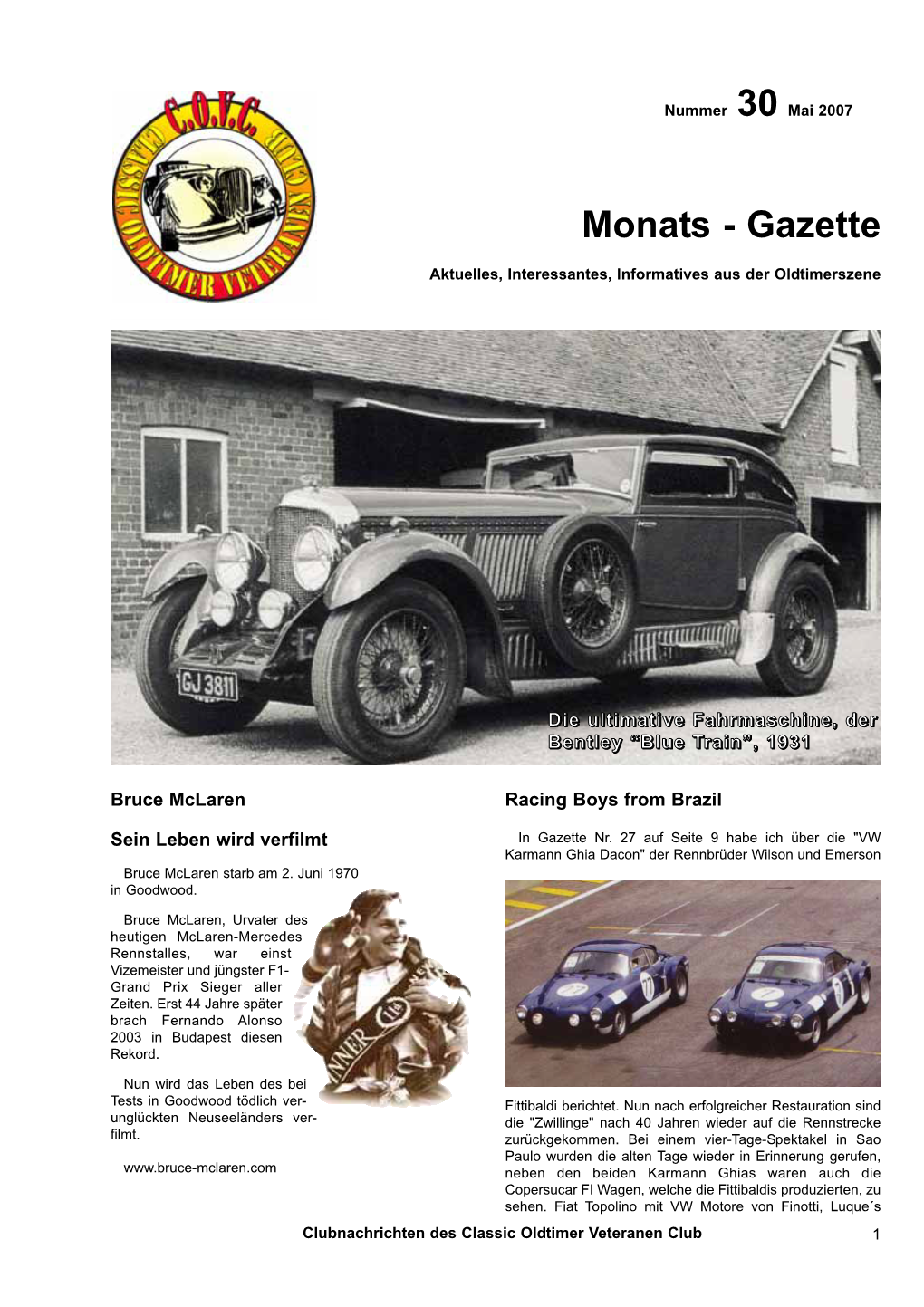 Monats - Gazette