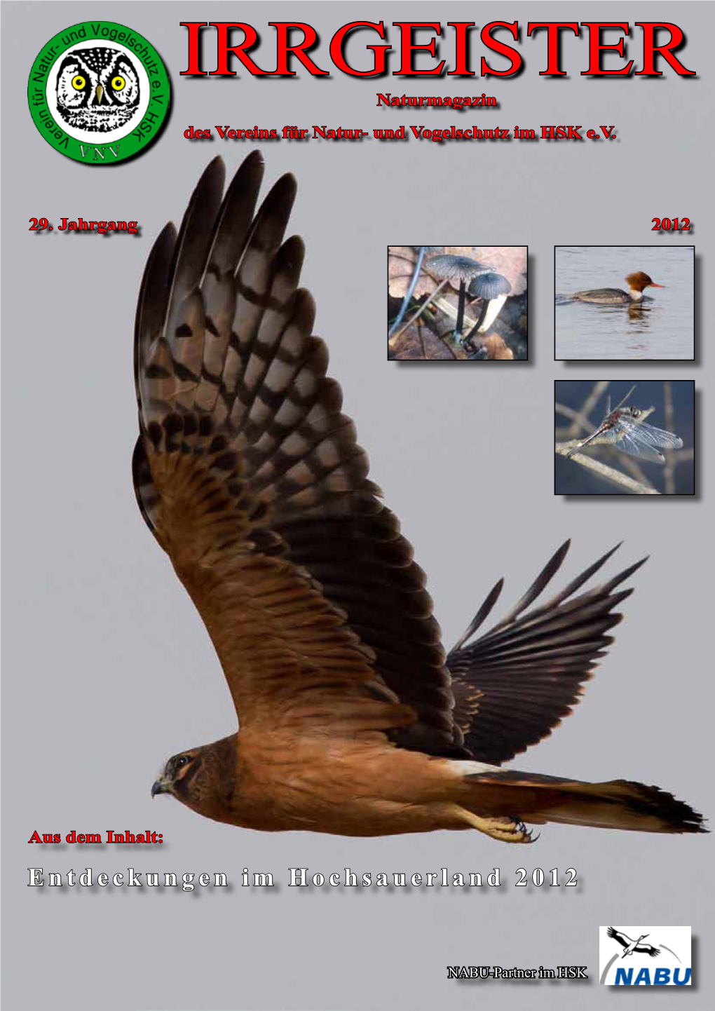 Irrgeister 2012 1 Naturmagazin Des Vereins Für Natur- Und Vogelschutz Im HSK E.V