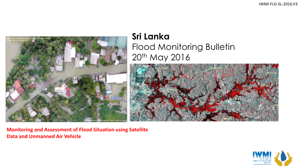 Flood Monitoring Bulletin 20Th May 2016