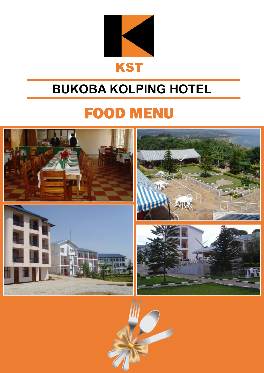 Bukoba Kolping Hotel Menu